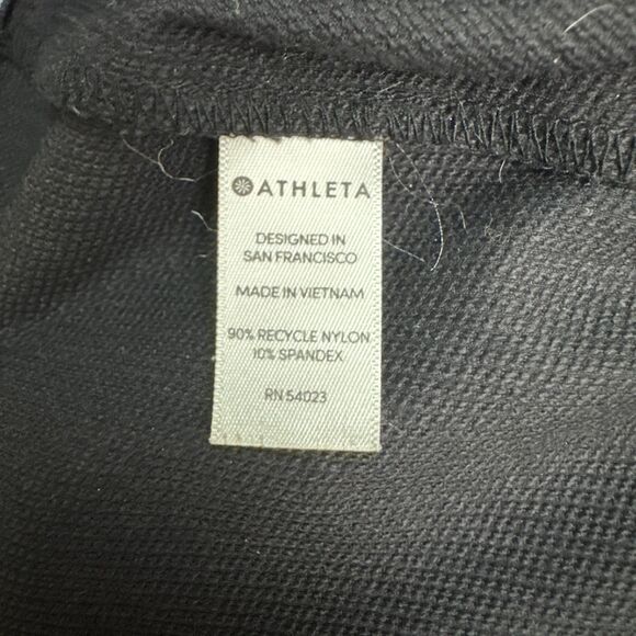 Athleta Wander Slim Cargo Outdoor Pants Womens 12 Black High Rise Stretch 32x28 - Picture 7 of 15